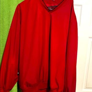 Izod Classic Red V-Neck Pullover